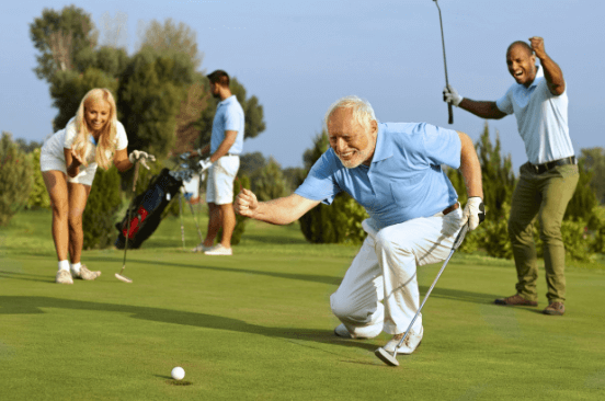 Golf: A Swing at Better Health for Senior Citizens