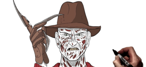 Outline:_Evkr61od0q= Freddy Krueger Drawing